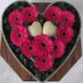 Valentijnsharten: bloemschikken voor valentijn