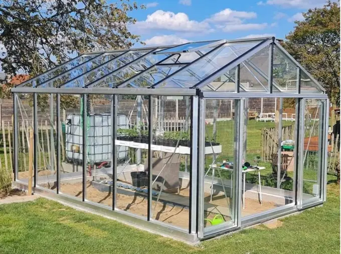 Janssens serre Helios Senior 14,2 m² kopen - aluminium tuinkas kopen - 0