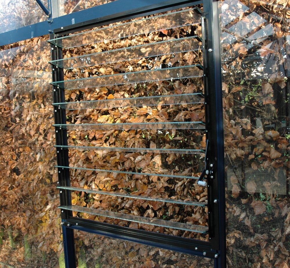 Janssens Alu Helios Master XL serre 23,3 m² - zwarte tuinkas kopen - 0 - 1 - 2