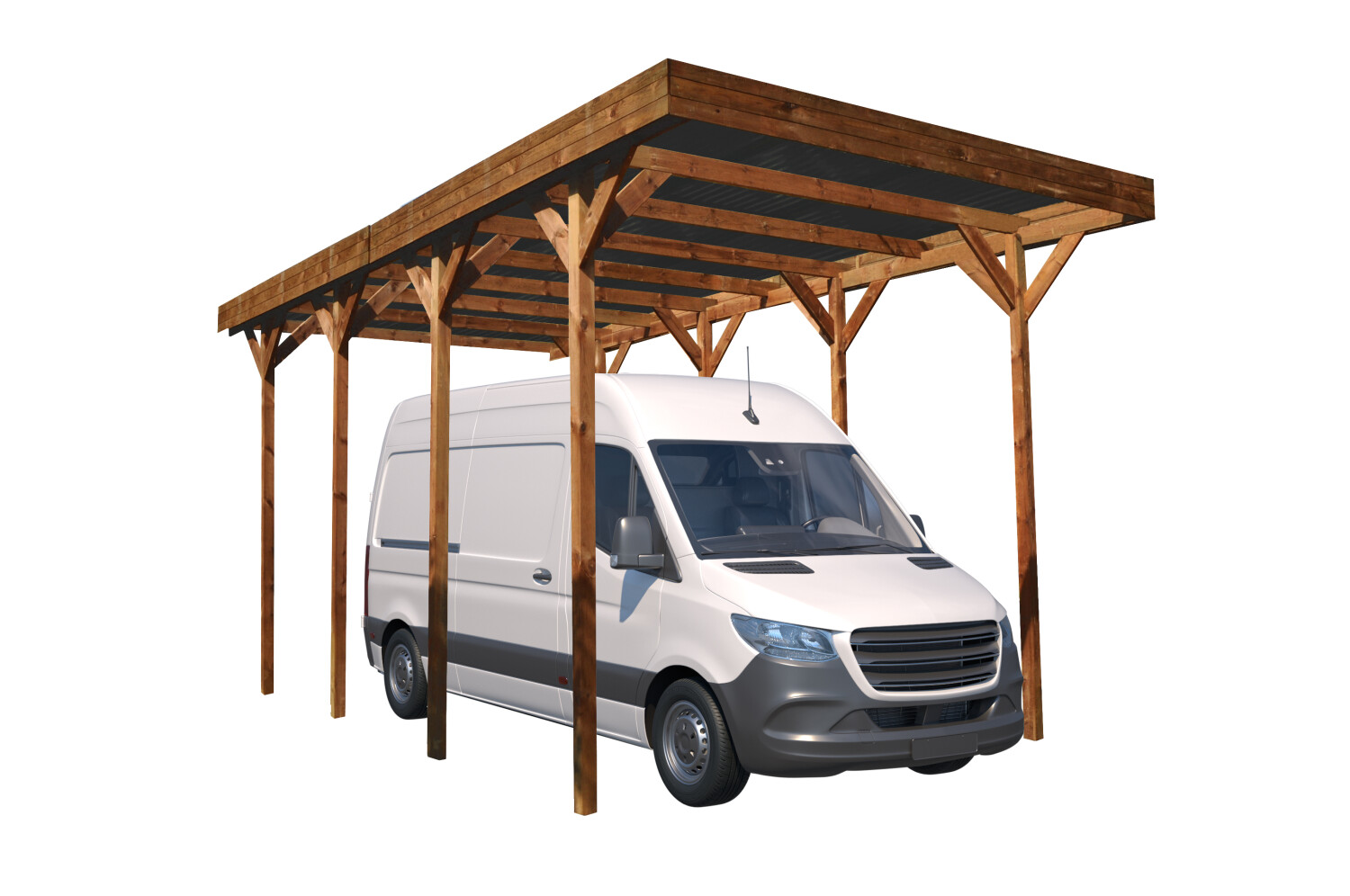 Carport voor je campingcar - extra hoge carport - 0 - 1 - 2 - 3 - 4