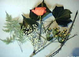 Wonderbaar Corsage maken - corsage met bloemen voor huwelijk - corsage op de PL-61