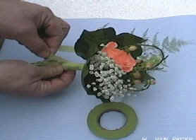 Spiksplinternieuw Corsage maken - corsage met bloemen voor huwelijk - corsage op de FW-57
