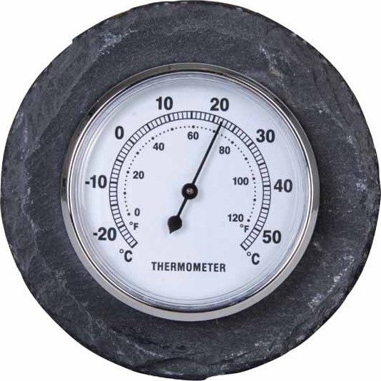 Afbeelding Thermometer leisteen door Tuinadvies.be