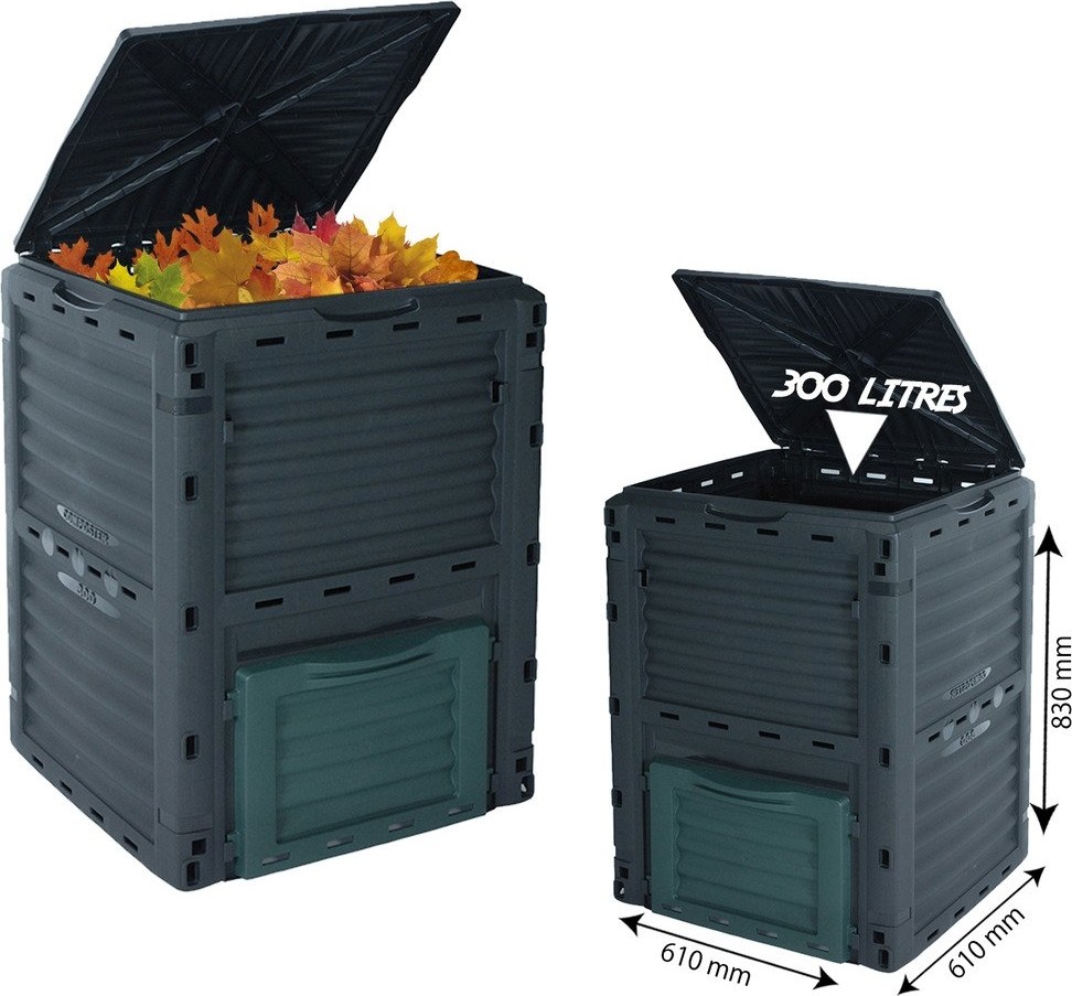 Compostbak Zwart - 300 Liter