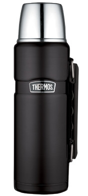 Thermos King thermosfles - 1,2 l - zwart