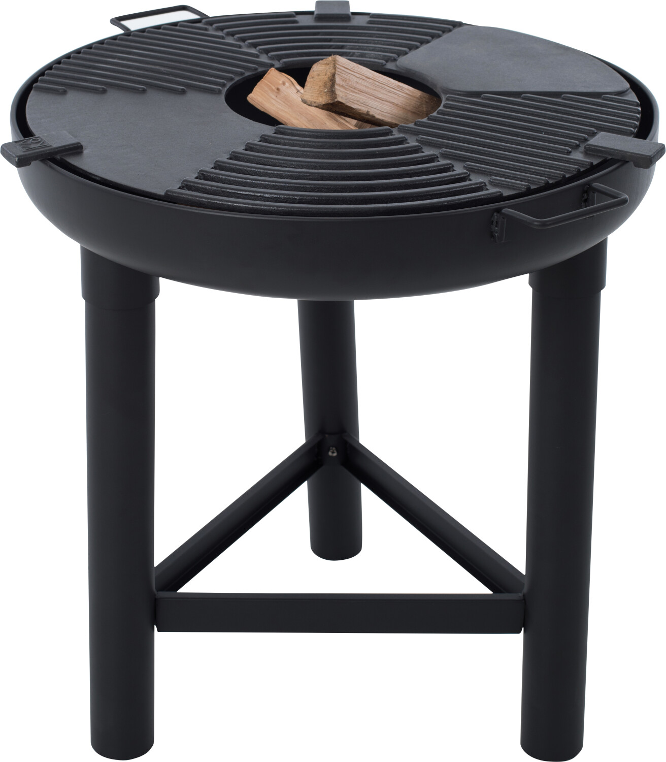 Afbeelding Bbgrill Bbq Plancha Grill - Barbecue - 60x72x68 cm 14 kg Zwart door Tuinadvies.be