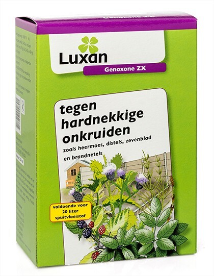 Afbeelding Luxan Genoxone Zx Concentraat - Onkruidbestrijding - 250 ml door Tuinadvies.be