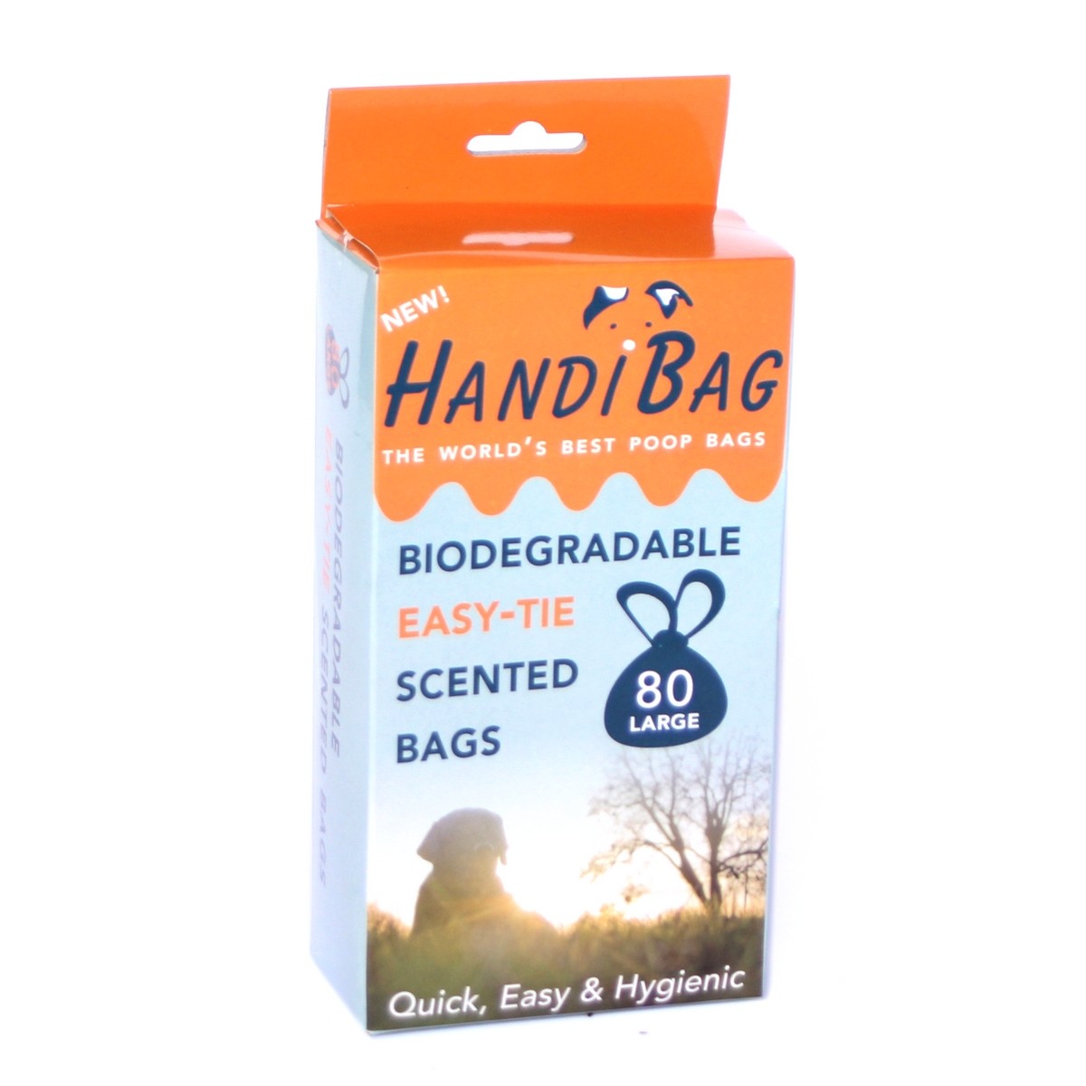 Afbeelding HandiScoop Bio Bags - 80 stuks door Tuinadvies.be