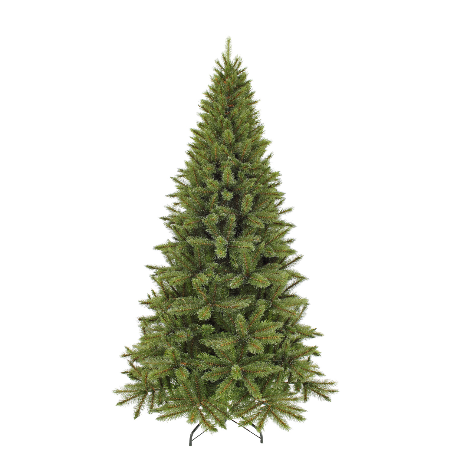 Afbeelding Kerstboom Forest Frosted Slim 230 cm groen triumph tree door Tuinadvies.be