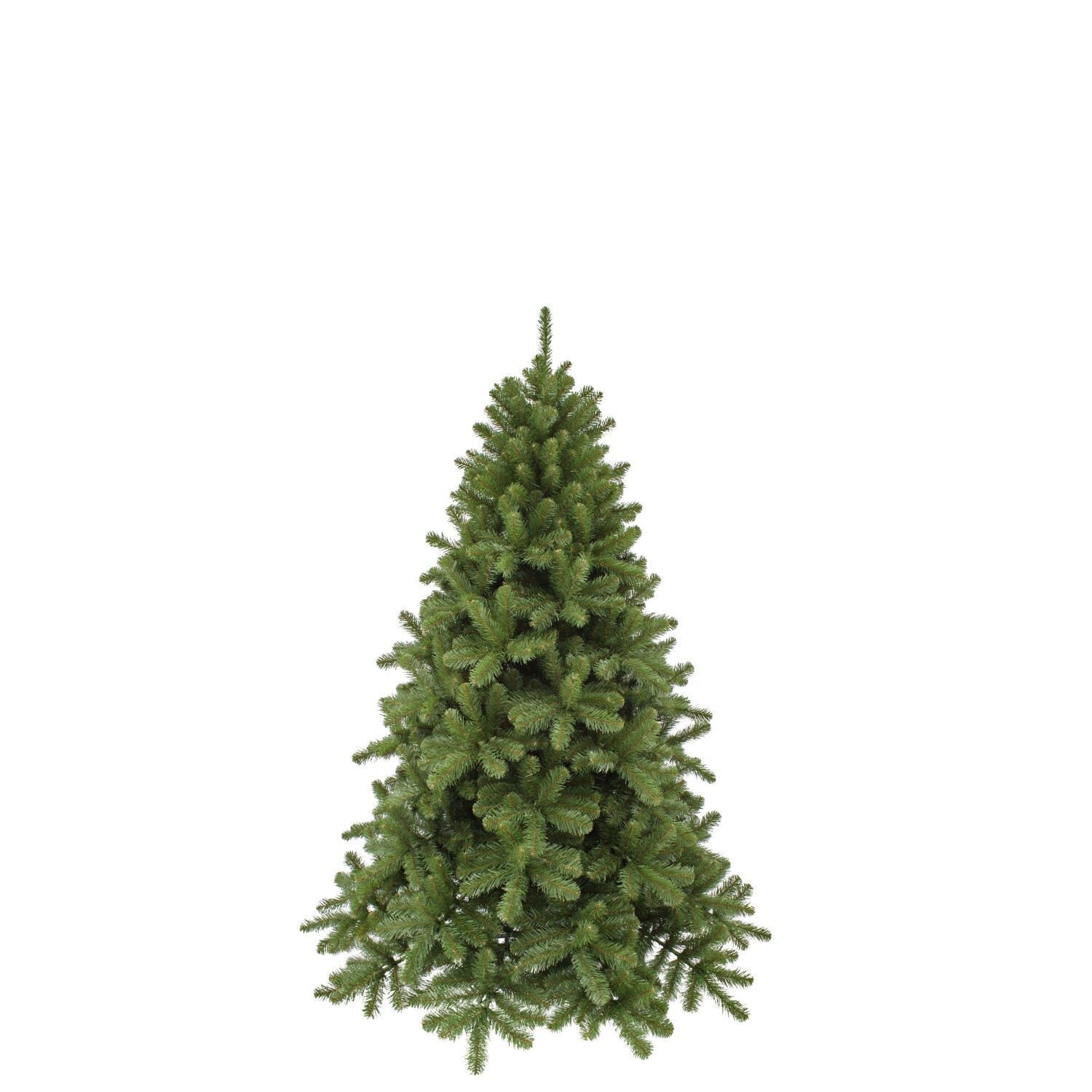 Afbeelding Kerstboom Scandia 155 cm groen door Tuinadvies.be
