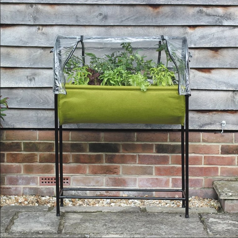 Kweektafel Vigoroot met waterreservoir en foliecover Kweektafel Vigoroot met waterreservoir en foliecover