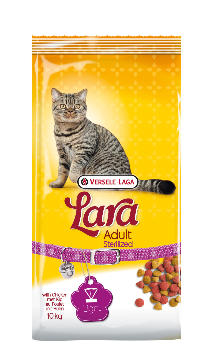 Afbeelding Versele-Laga Lara Sterilised kattenvoer 10 kg door Tuinadvies.be
