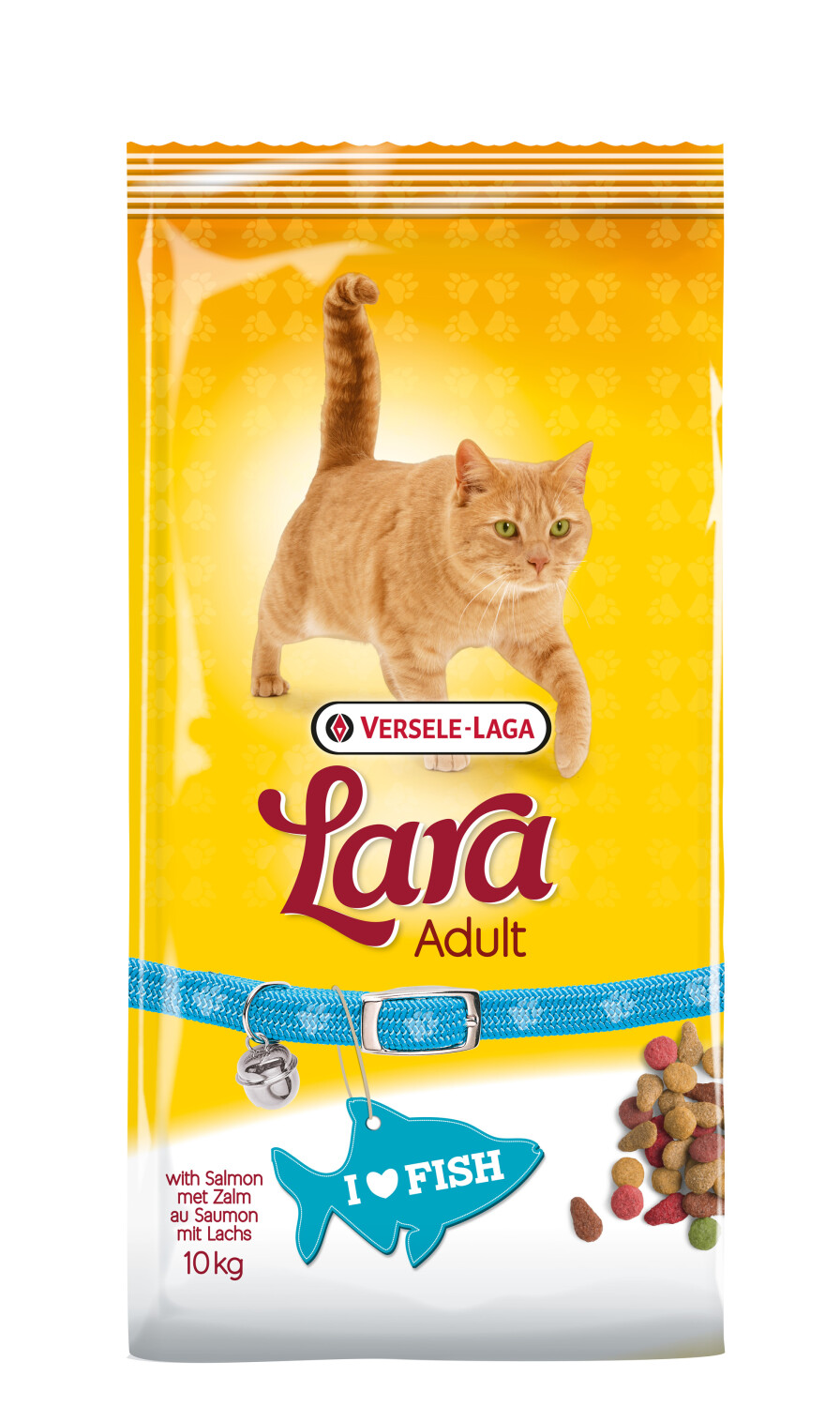 Afbeelding Versele-Laga Lara Vis kattenvoer 10 kg door Tuinadvies.be