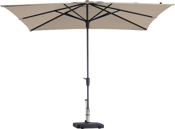 Madison parasol Syros Luxe vierkant 280 cm ecru