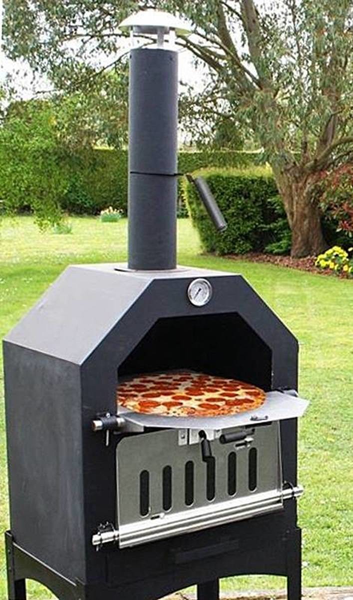 Afbeelding Pizzaovenbarbecue houtskool door Tuinadvies.be