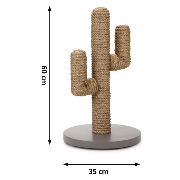 Krabpaal cactus taupe 60 cm
