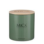 MICA geurkaars glas groen Ø 12 cm- Eccentric Jungle
