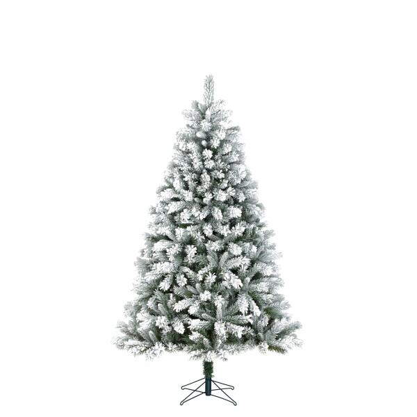  - Kunststof kerstboom frosted 185 cm
