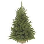 Triumph Tree kerstboom Forest frosted W-burlap - 90 cm