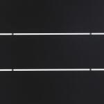 Balkontafel zwart - 88 x 51,5 x 67 cm
