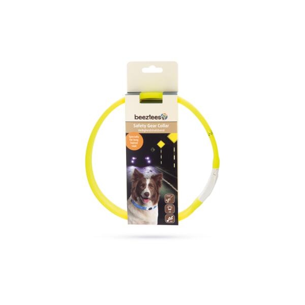  - Halsband hond 'Safety gear glowy'