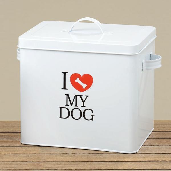 Sneeuwwitje Email schrijven Doe voorzichtig Hondenbrokkenbox - I LOVE MY DOG - Webshop - Tuinadvies