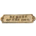 Muurplaat: Beware Of The Dog