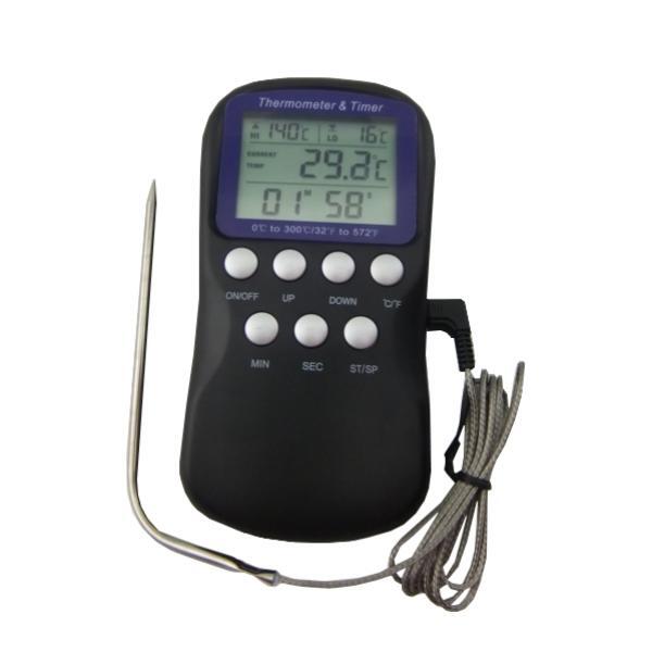 Bodemthermometer digitaal -0° tot 300°C
