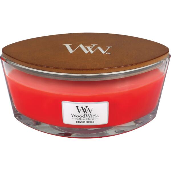 WoodWick Ellipse Candle - Crimson Berries