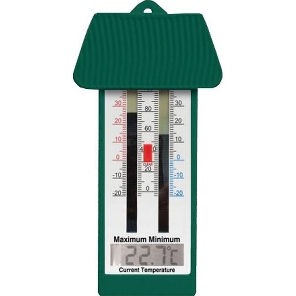 leef ermee Recyclen dennenboom Digitale min/max thermometer - Webshop - Tuinadvies