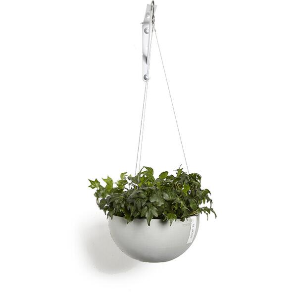 ECOPOTS Hanging basket - witgrijs Ø 27 cm