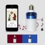 Energiezuinige lamp met Bluetooth speaker