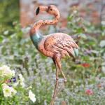 Flamingo - tuindecoratie in metaal