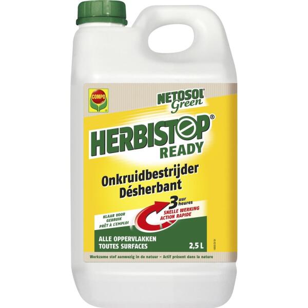  - Herbistop READY alle oppervlakken - 2,5 liter