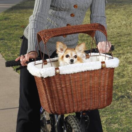 Onzuiver Ironisch boter Hondenmand voor fiets met zonnescherm - Webshop - Tuinadvies