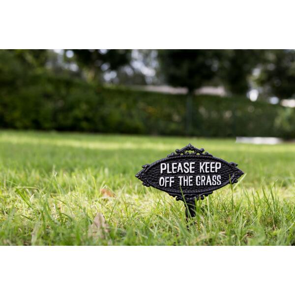  - Keep off the grass - tuinprikker