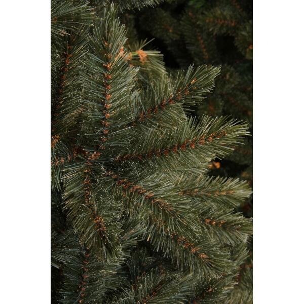 Kerstboom Forest Frosted Slim 185 cm blauwgroen
