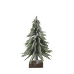 Kerstboom op houten voet - 35 cm