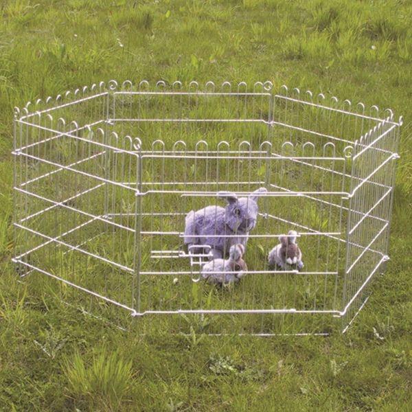 Pretentieloos long Verhoog jezelf Buitenren voor konijnen of cavias - 1 m² - Webshop - Tuinadvies