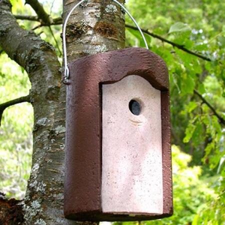 Onwijs Nestkast in houtbeton voor mezen - nestkast voor kleine tuinvogels OC-19