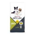 Opti Life adult medium, hondenvoeding met kip - 12,5 kg