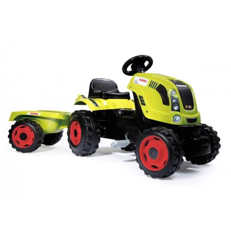 Geestig Negen Academie SMOBY Claas Farmer XL Tractor met aanhangwagen - Webshop - Tuinadvies