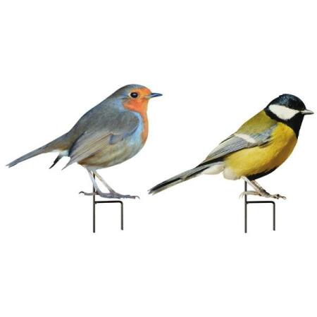 Pardon Frank Worthley hand Vogel tuinprikker - levensechte vogels als decoratie