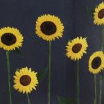 Vuilnisbakstickers zonnebloemen