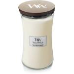 WoodWick Large Candle - White Tea & Jasmine