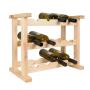 Wijnrek hout - 12 flessen - 53,8 x 30 x 40 cm
