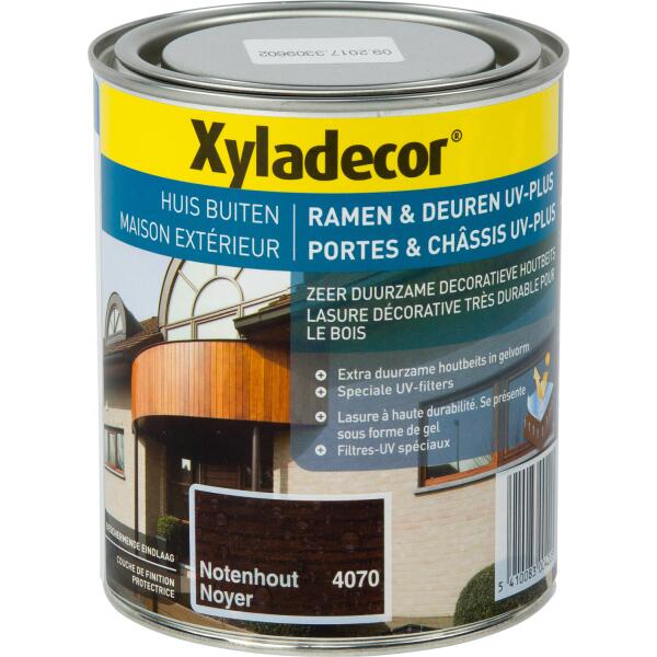Xyladecor Ramen & Deuren UV-Plus, notenhout - 750 ml
