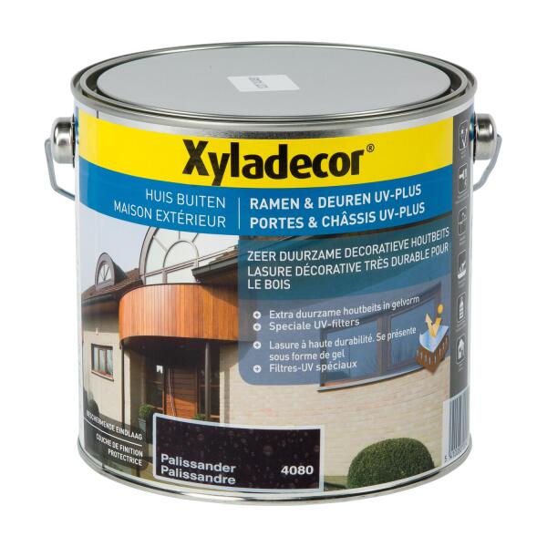  - Xyladecor Ramen & Deuren UV-Plus, palissander - 2,5 l
