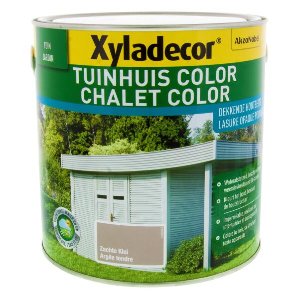 Xyladecor Tuinhuis Color, zachte klei - 2,5 l