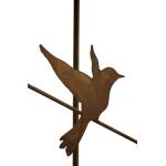 Zuil met vogeldecoratie decoroest - H 150 cm